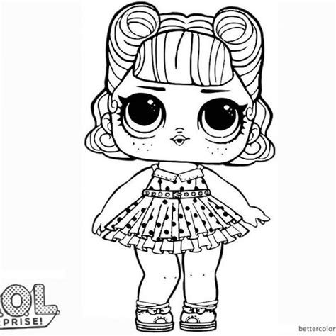 Coloring Sheet Lol Surprise Dolls Coloring Pages – Thekidsworksheet