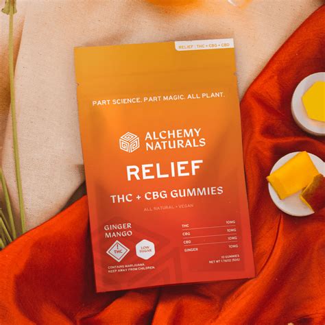 THC Gummies for Pain Relief by Alchemy Naturals