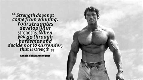 quote, Motivational, Arnold Schwarzenegger Wallpapers HD / Desktop and ...