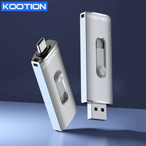 Kootion 32 64 128gb Usb3 0 Type C Flash Drive Dual Use Flash Drive Memory Stick External Storage ...