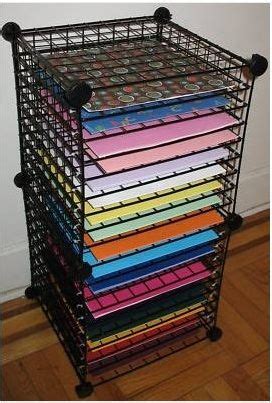 12x12 Scrapbook Paper Craft Organizer Rack Storage F | eBay | Scrapbook paper organization ...