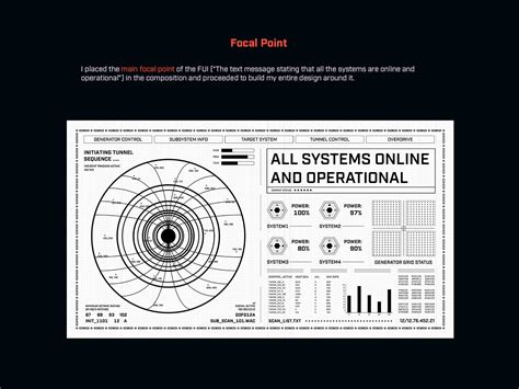 FUI Design - Tunnel Control System :: Behance