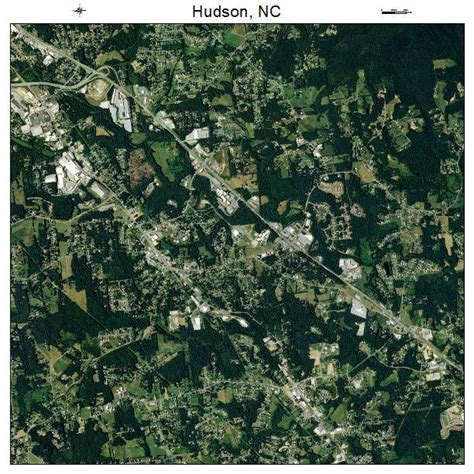 Aerial Photography Map of Hudson, NC North Carolina