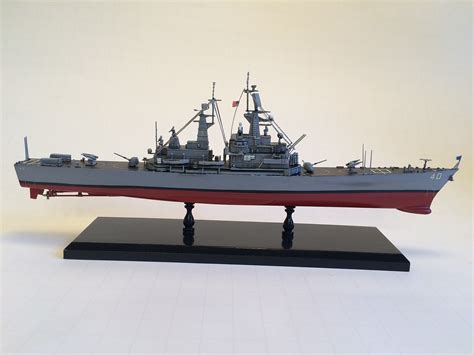 USS Arkansas CGN41 Nuclear Guided Missile Cruiser -- Plastic Model ...