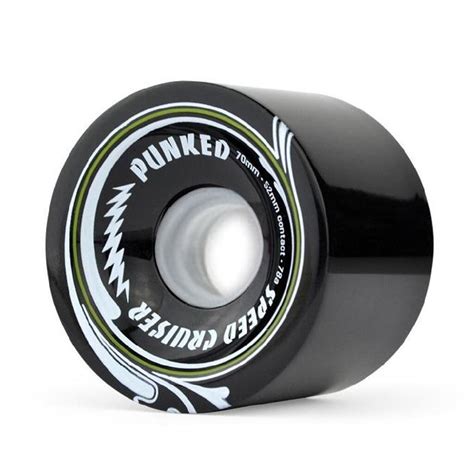 Speed Cruiser 70mm Longboard Wheels - Solid Black – Longboards USA