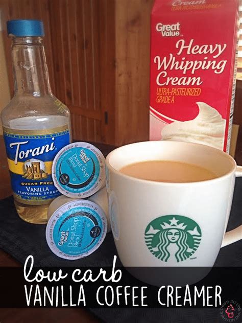 Low Carb K-Cup Vanilla Coffee Creamer Recipe