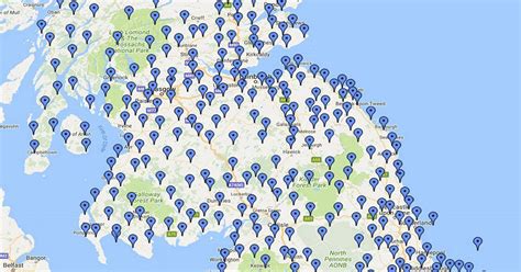 Ww2 Bunkers Uk Map