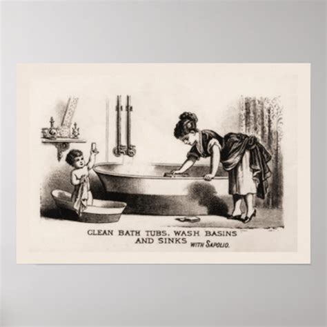 Vintage Bathroom Posters, Vintage Bathroom Prints, Art Prints, & Poster ...