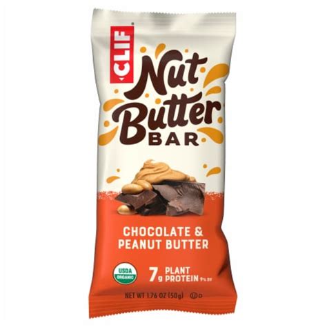 Clif Nut Butter Bar Chocolate Peanut Butter Organic Filled Energy Bar ...