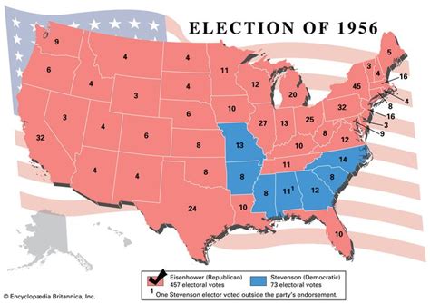 United States presidential election of 1956 | United States government ...