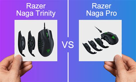 Razer Naga Trinity vs Pro - Which one should you buy?