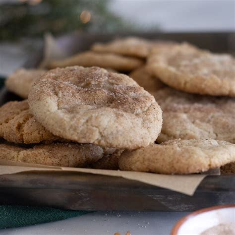 The Best Soft and Chewy Snickerdoodle Cookies - Grain Free Table