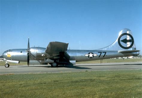 Bockscar, a Silverplate B-29 Superfortress of the 509th Composite Group ...