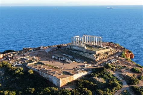 Cape Sounion- Athens Riviera: The Temple of Poseidon through the ...