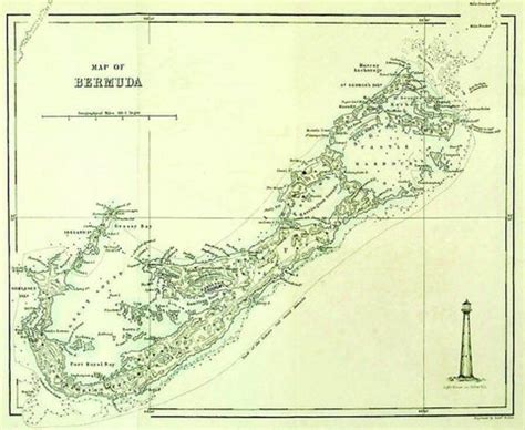 Old Map of Bermuda by Bermuda Magazine - Issuu