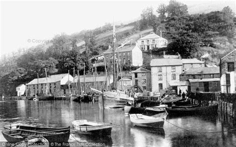 Looe, West Looe Jetty 1893 | Cornwall england, Looe cornwall, Devon and cornwall