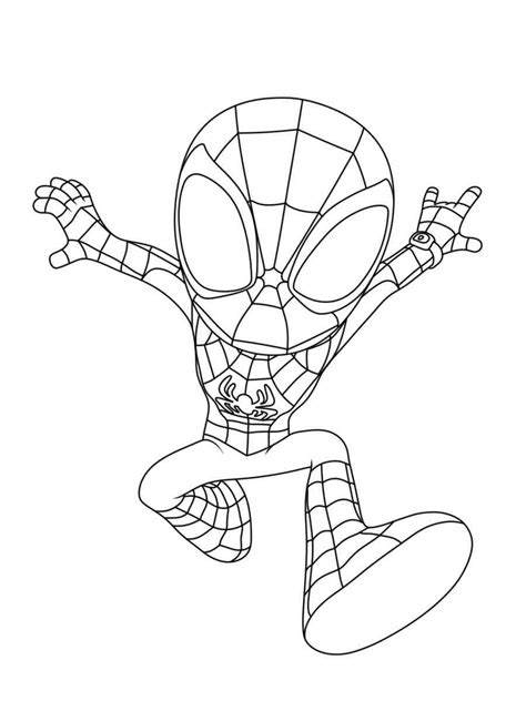 Spidey and his amazing friends coloring pages – Artofit