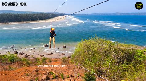 Aare Ware Beach - ZipLine Over Sea - Ratnagiri - Roaring India Tourism