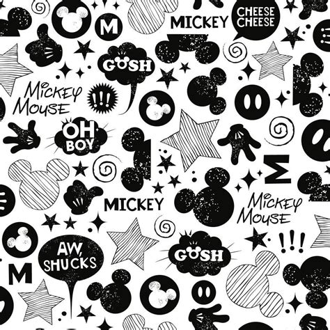 York Wallcoverings Walt Disney Kids II Animated Tonal Wallpaper-DS7811 ...