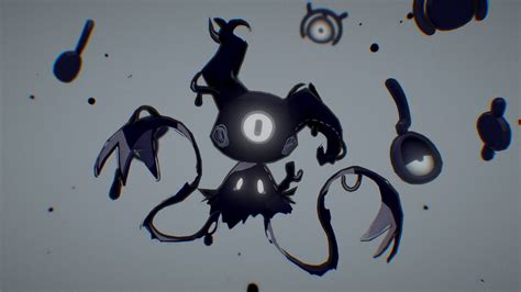 Mimikyu + Unowns (Charamells Illustration) 👻 - 3D model by Andy (Pandabox) (@ItsPandaBox ...