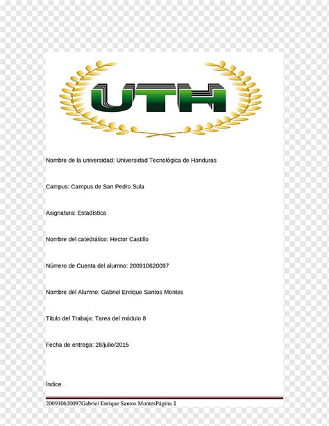 Universidad tecnologica de honduras marca logo verde, diseño, texto ...