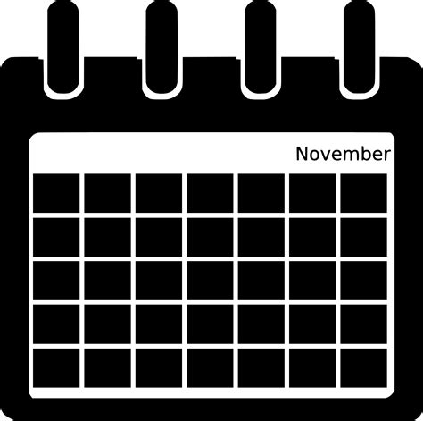 SVG > calendar planning organization - Free SVG Image & Icon. | SVG Silh