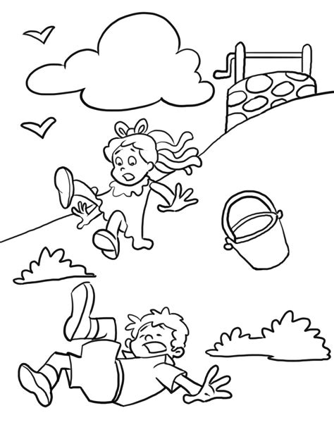 Free Printable Nursery Rhymes Coloring Pages For Kids