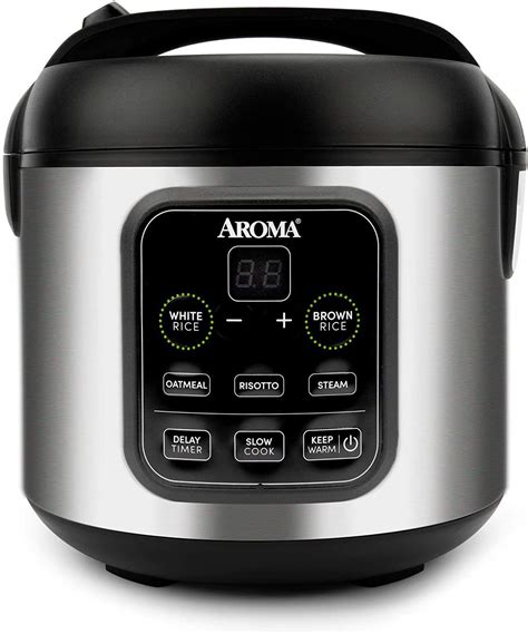 Aroma 8-Cup Digital Cool-Touch Rice Cooker ARC-994SB Review - We Know Rice