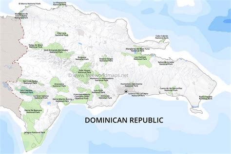 Dominican Republic Maps