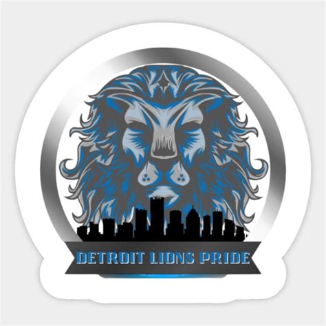 Detroit Lions Pride - Detroit Lions Pride - Sticker | TeePublic