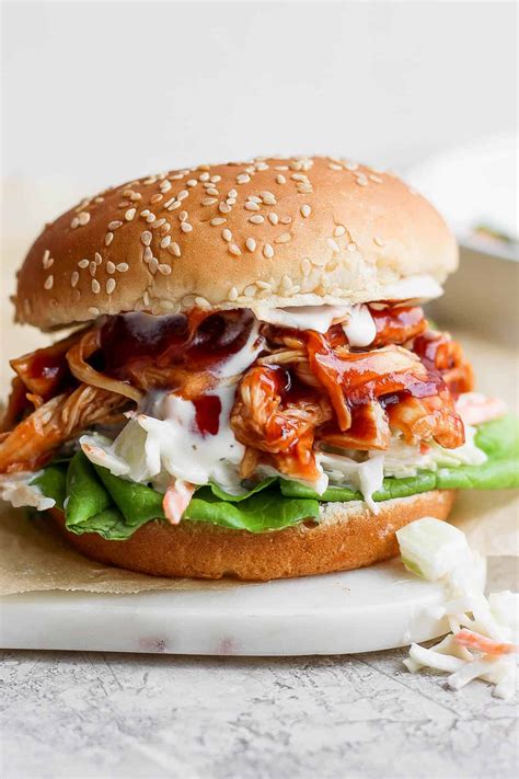 BBQ Chicken Sandwich - The Wooden Skillet