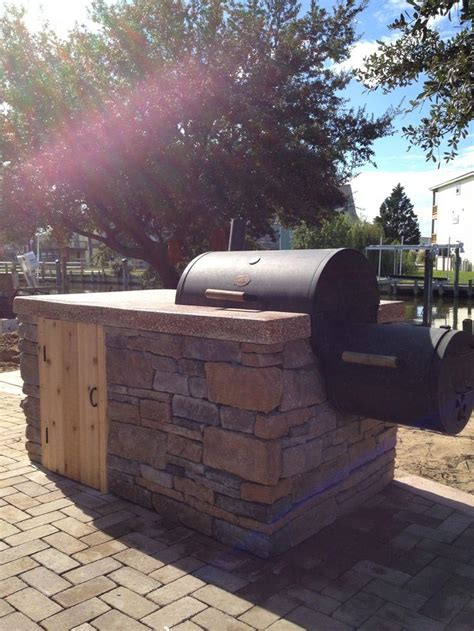 How to Build a Brick BBQ Smoker | Fire Pit Design Ideas