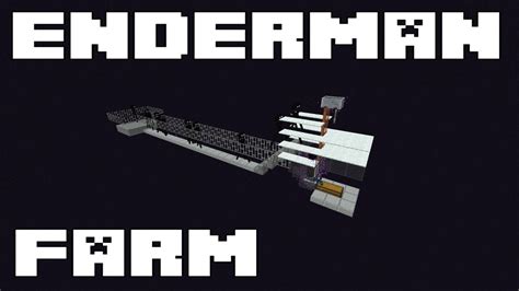 Simple Enderman XP Farm for Minecraft 1.13.1 - YouTube