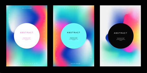 Set of creative covers or posters concept in modern minimal style for ...