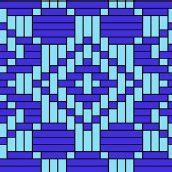 Example color scheme of a weave pattern. | Download Scientific Diagram