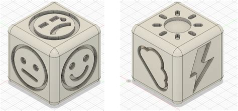 Fusion 360 Emoji Dice Project – CREATE Education Project