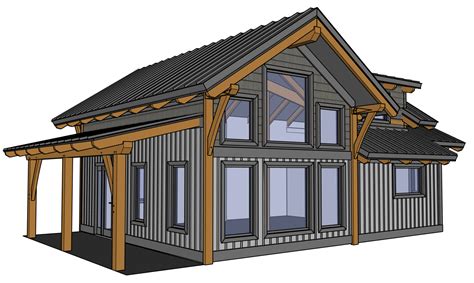 Lake Cabin Lake House Floor Plans, Rustic Cottage House Plan in 2020 ...