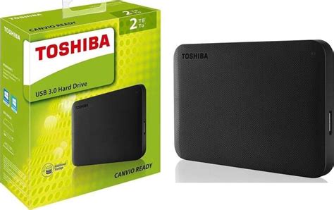 Toshiba 2TB Canvio Ready 2.5-inch USB 3.0 Portable External Hard Drive | HDTP220EK3CA Buy, Best ...