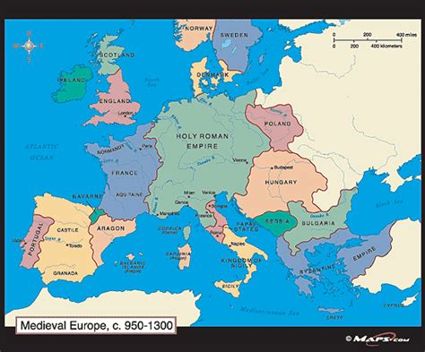 Medieval Europe Geography - World History with Mrs. Lafferty