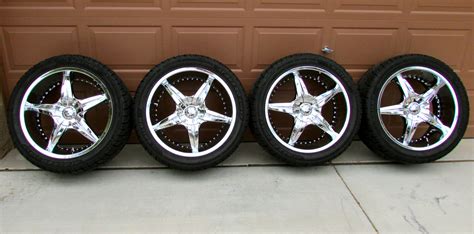 FS: 22" Chrome 5-Star Wheels, Akuza Road Concepts, 6-Lug | Toyota Tundra Forums