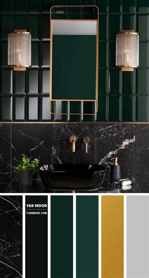 Pin by Netzyrodriguez on Cabina de SPA | Bathroom color schemes, Dark green bathrooms, Bathroom ...