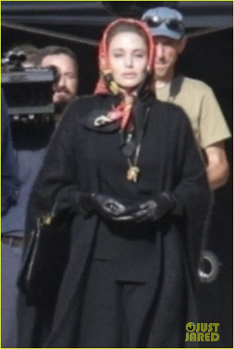 Photo: angelina jolie on maria set 03 | Photo 4976240 | Just Jared: Entertainment News