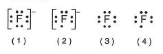 Which Lewis Dot Diagram Represents A Fluoride Ion