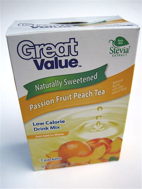 Tea With Friends: Passion Fruit Peach Tea with Stevia