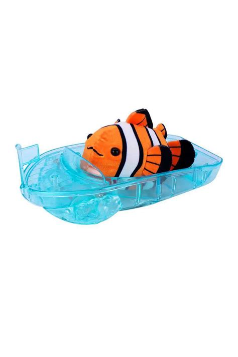 Zhu Zhu Aquarium Speedboat Dock Interactive Fish Accessory Playset Fish NOT Included Cepia LLC ...