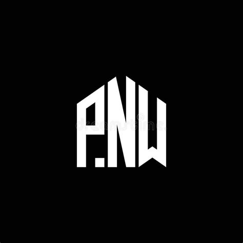 PNW Letter Logo Design on BLACK Background. PNW Creative Initials Letter Logo Concept. PNW ...