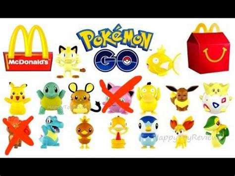 Pokemon Happy Meal Toys, Hobbies & Toys, Toys & Games on Carousell