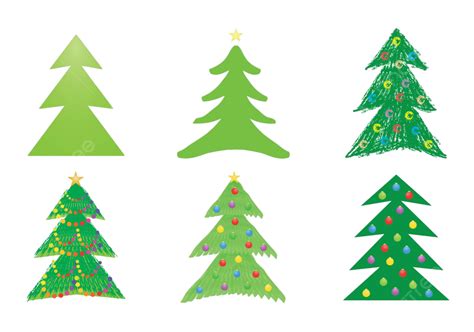 Christmas Tree Drawings Decoration Green Symbol Vector, Decoration, Green, Symbol PNG and Vector ...