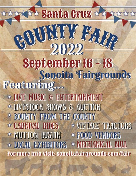 Santa Cruz County Fair!!! — SANTA CRUZ COUNTY FAIR AND RODEO ASSOCIATION