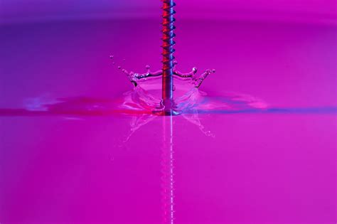 Water Drop Splash Screw Pink - Free photo on Pixabay - Pixabay